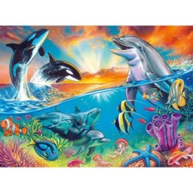 Puzzle animale din ocean 200 piese